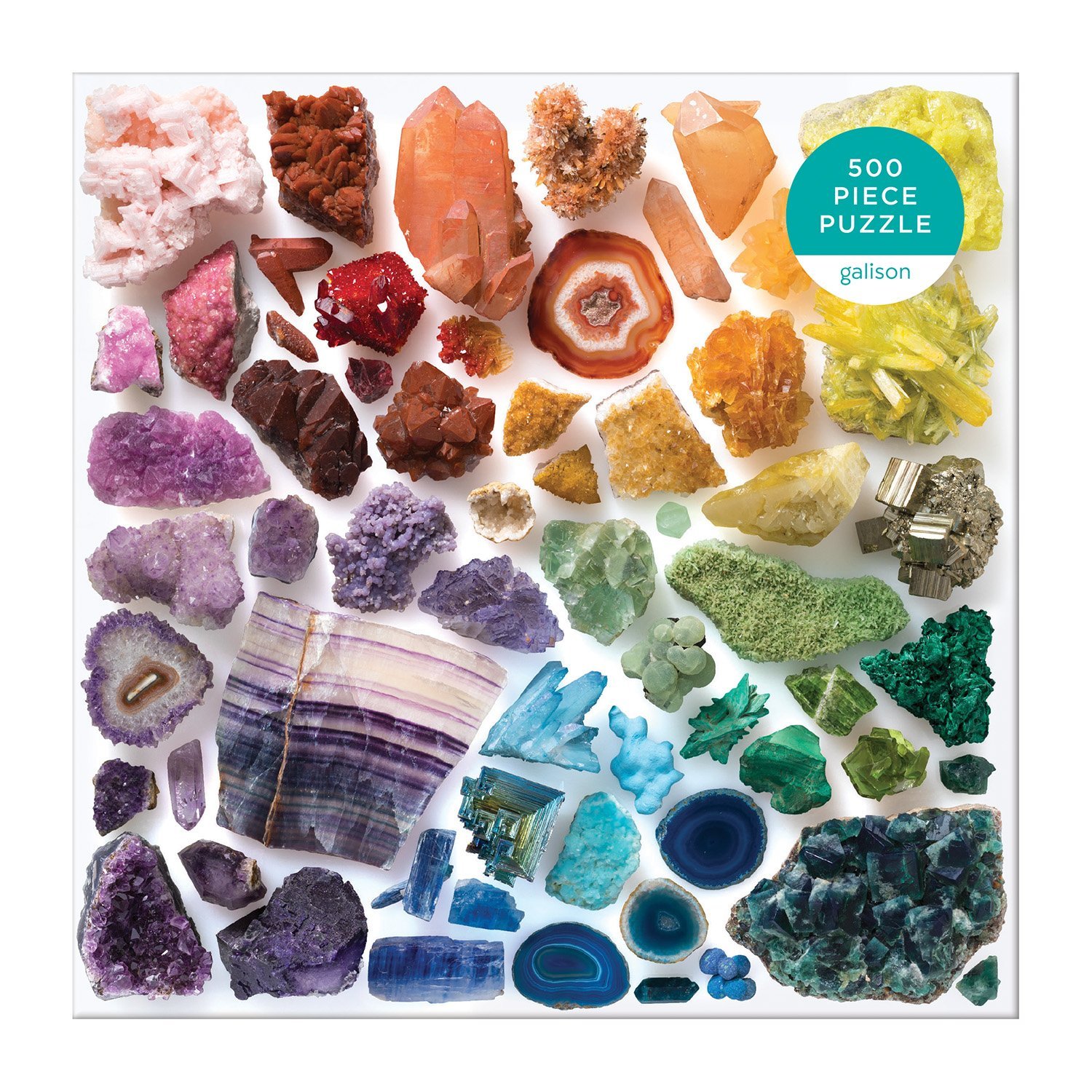 Rainbow Crystals 500 Piece Puzzle - 3