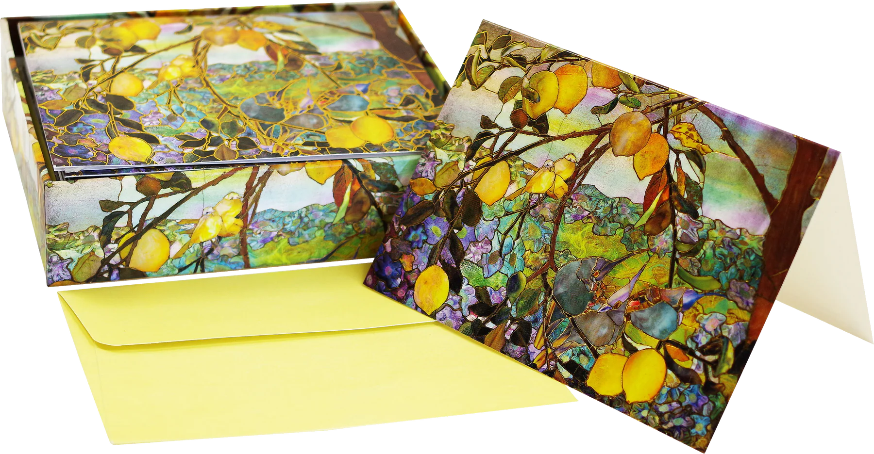 Tiffany Lemon Tree Note Cards - 2