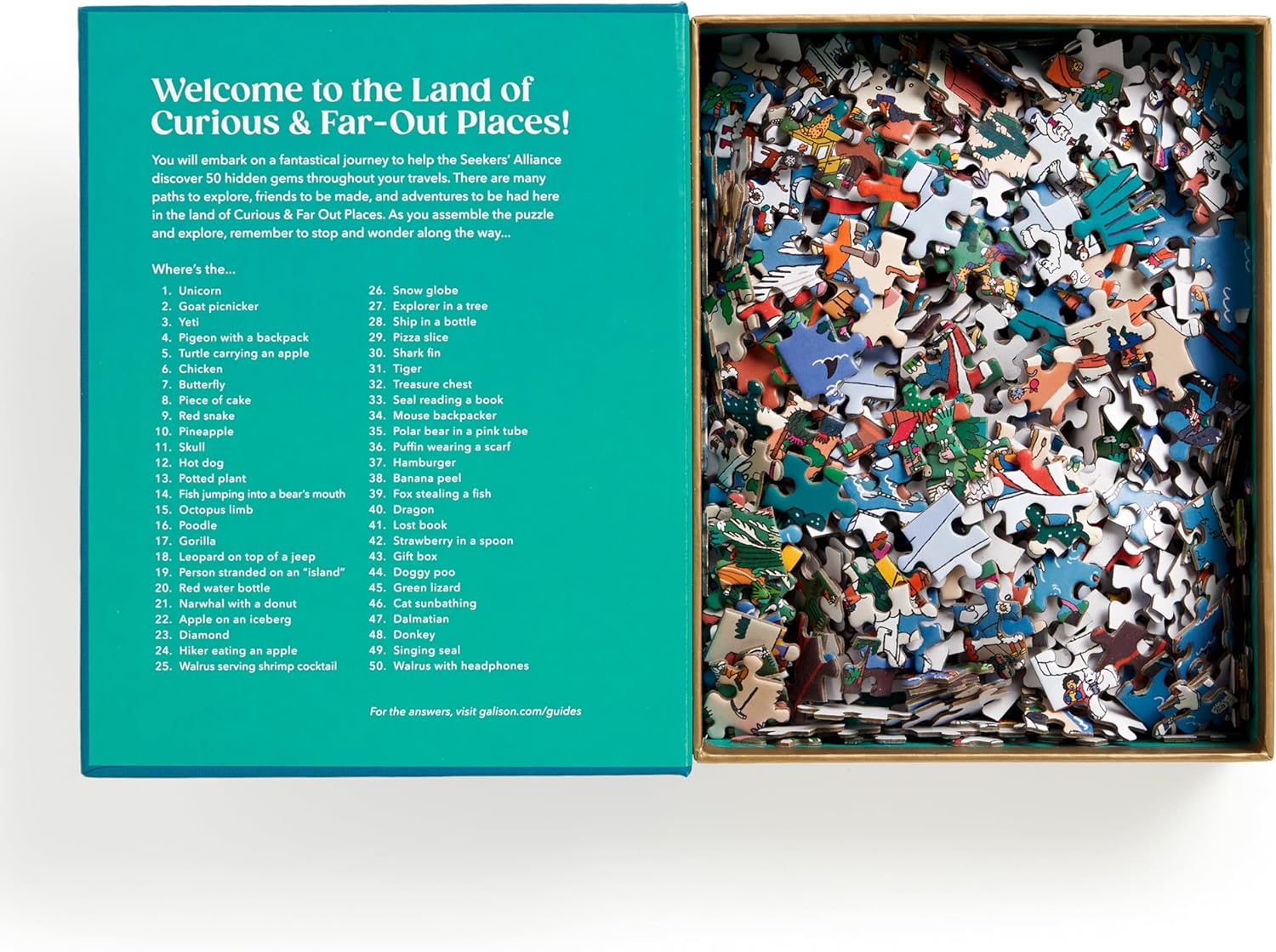 Where's? Curious and Far Out Places Search and Find Puzzle: 500 Pieces - 4
