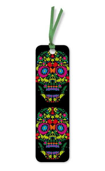 Colour Skull Bookmarks