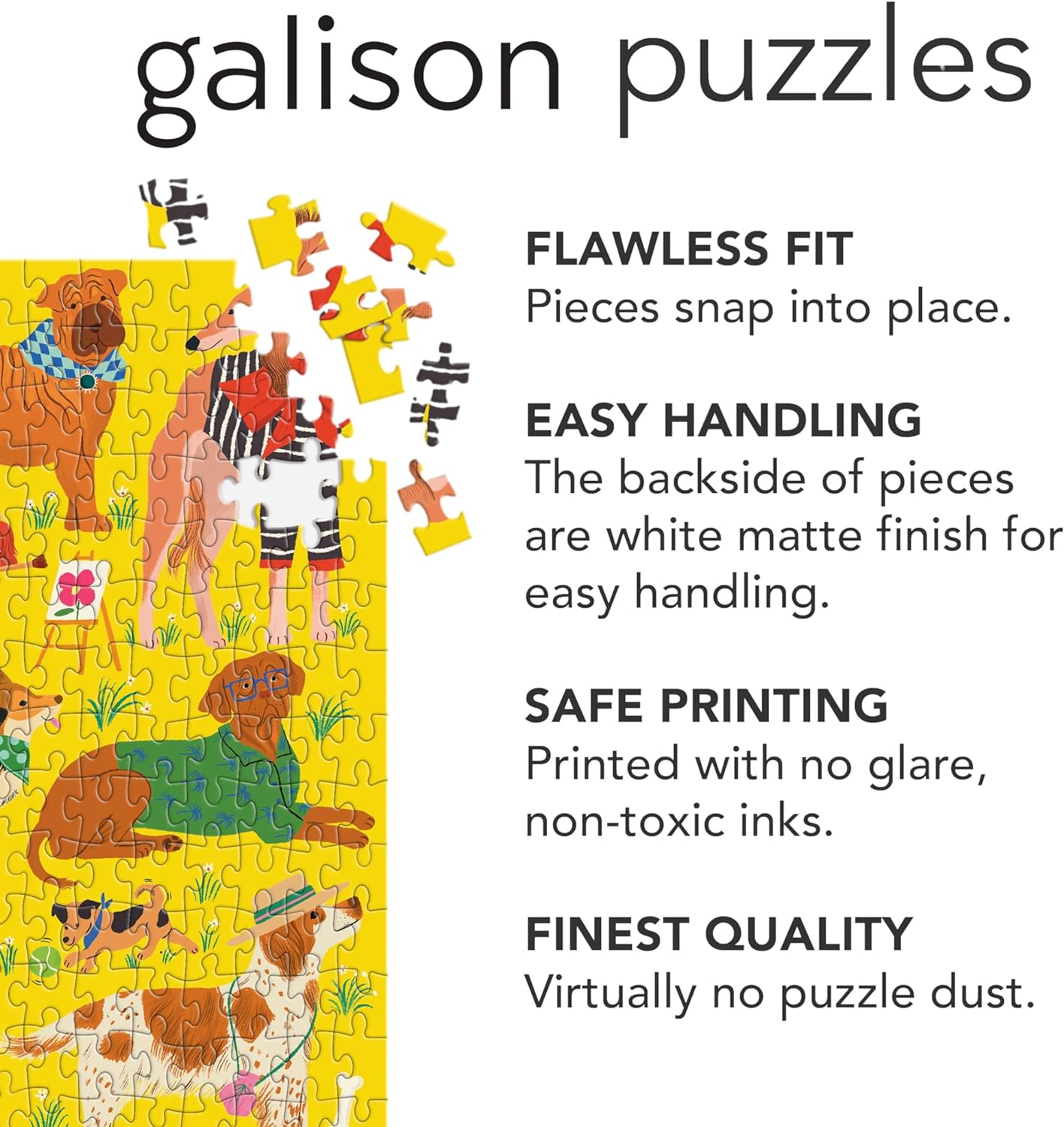 Fashionable Dogs 500 Piece Puzzle - 3