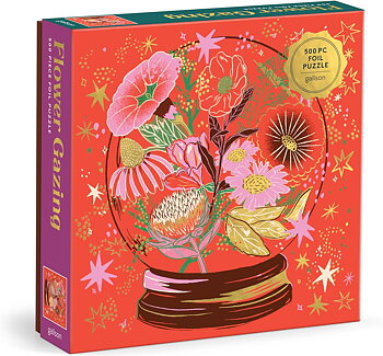 Flower Gazing 500 Piece Foil Puzzle