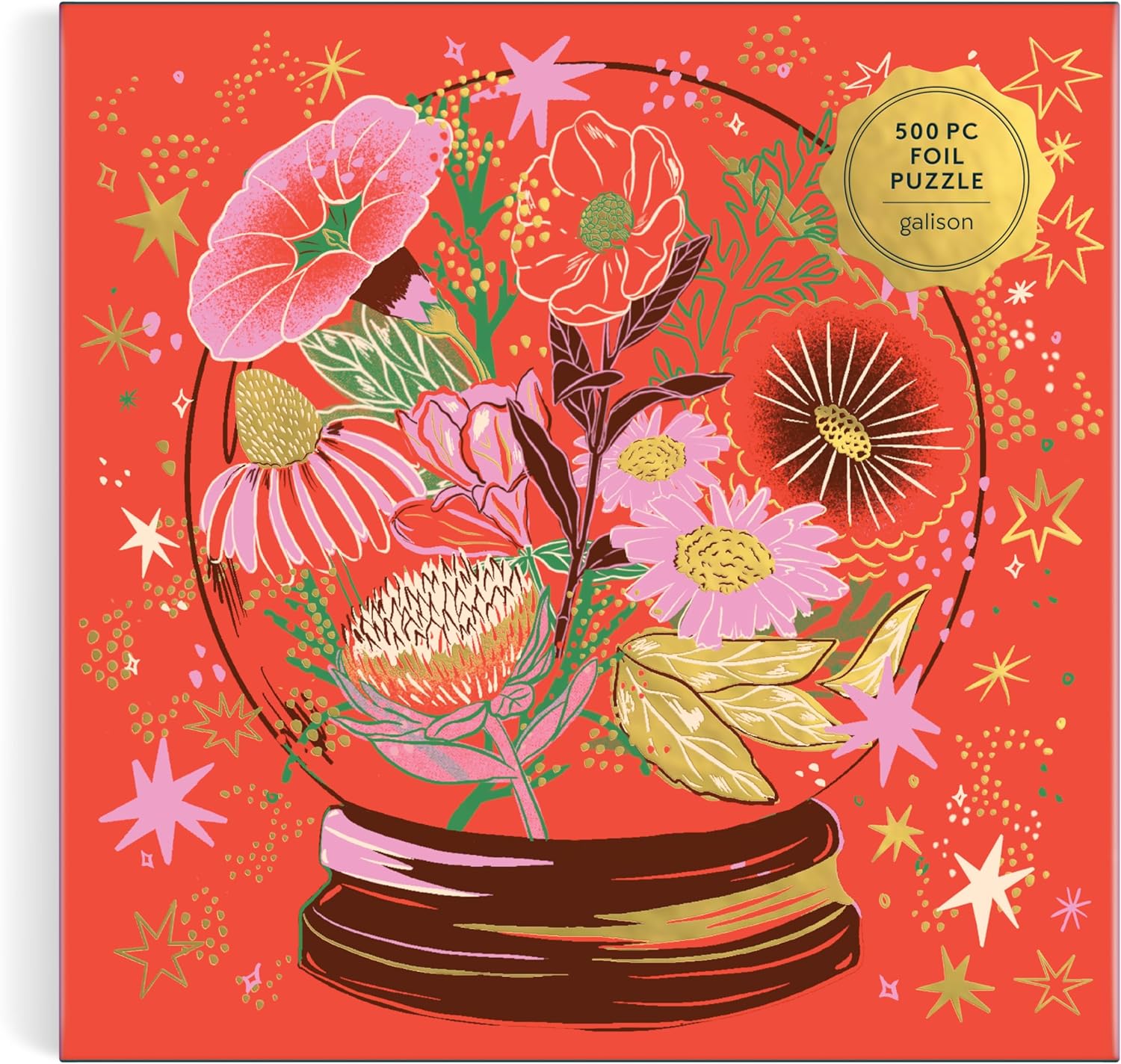 Flower Gazing 500 Piece Foil Puzzle - 6