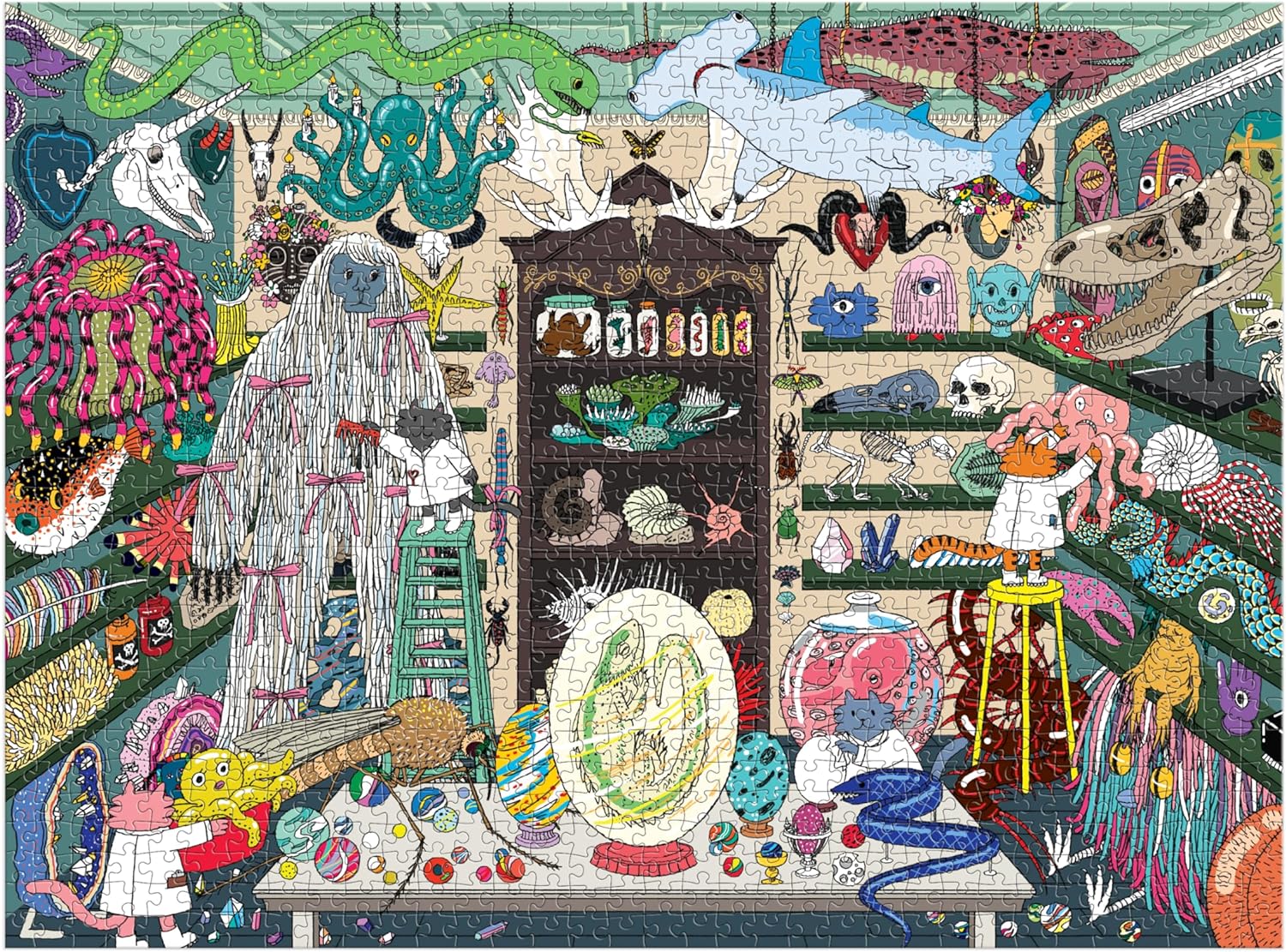 World of Curiosities 1000 Piece Puzzle - 6