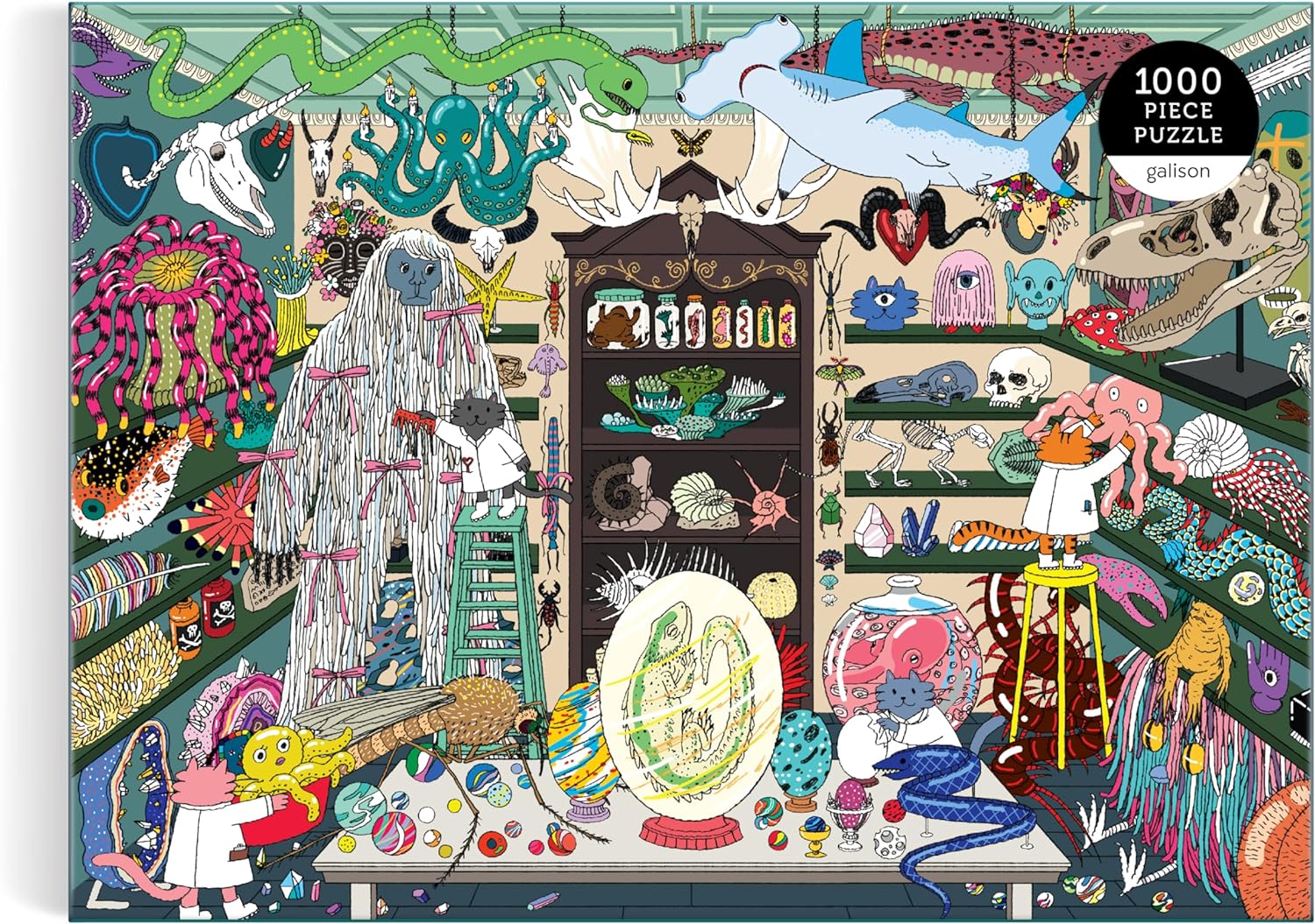 World of Curiosities 1000 Piece Puzzle - 2