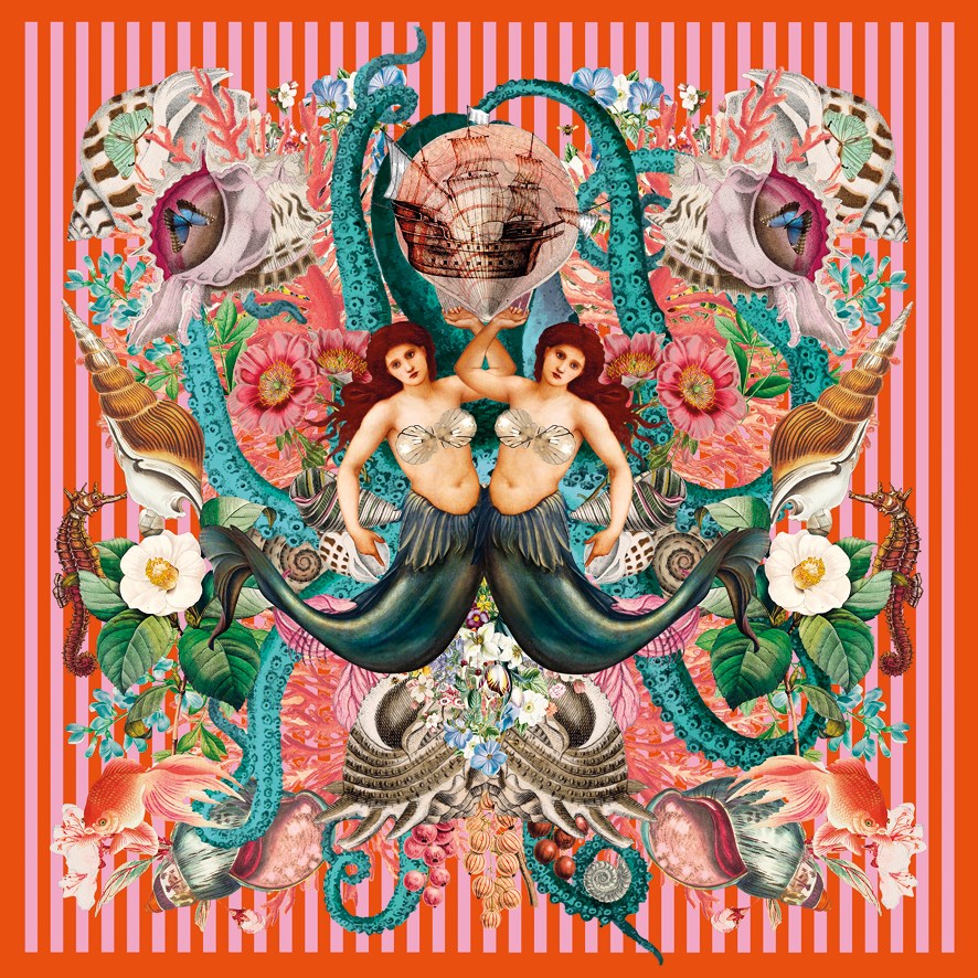 Mermaids, Greeting Card