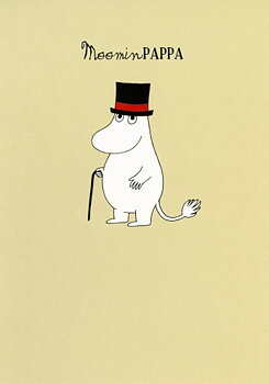 Moominpappa, Greeting card