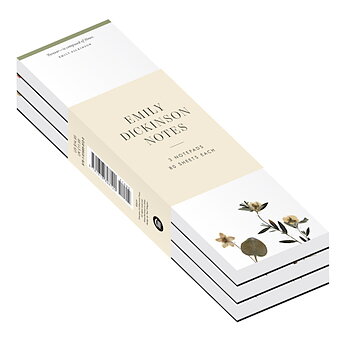 Emily Dickinson 3 Notepads