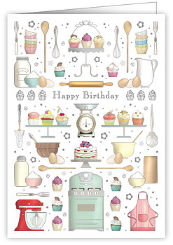 Baking Goods, Greeting Card