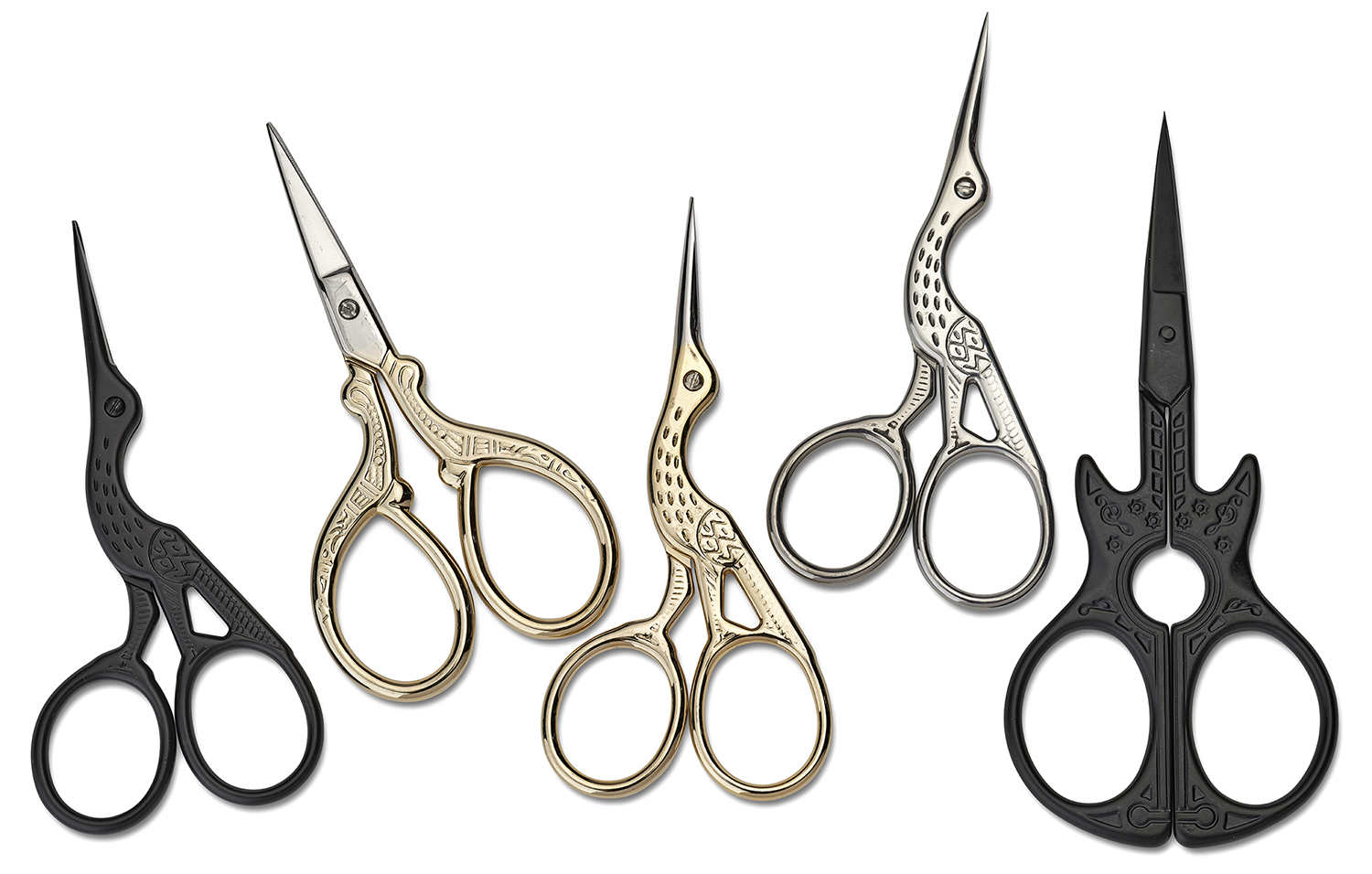 Crane Scissors Black - 3