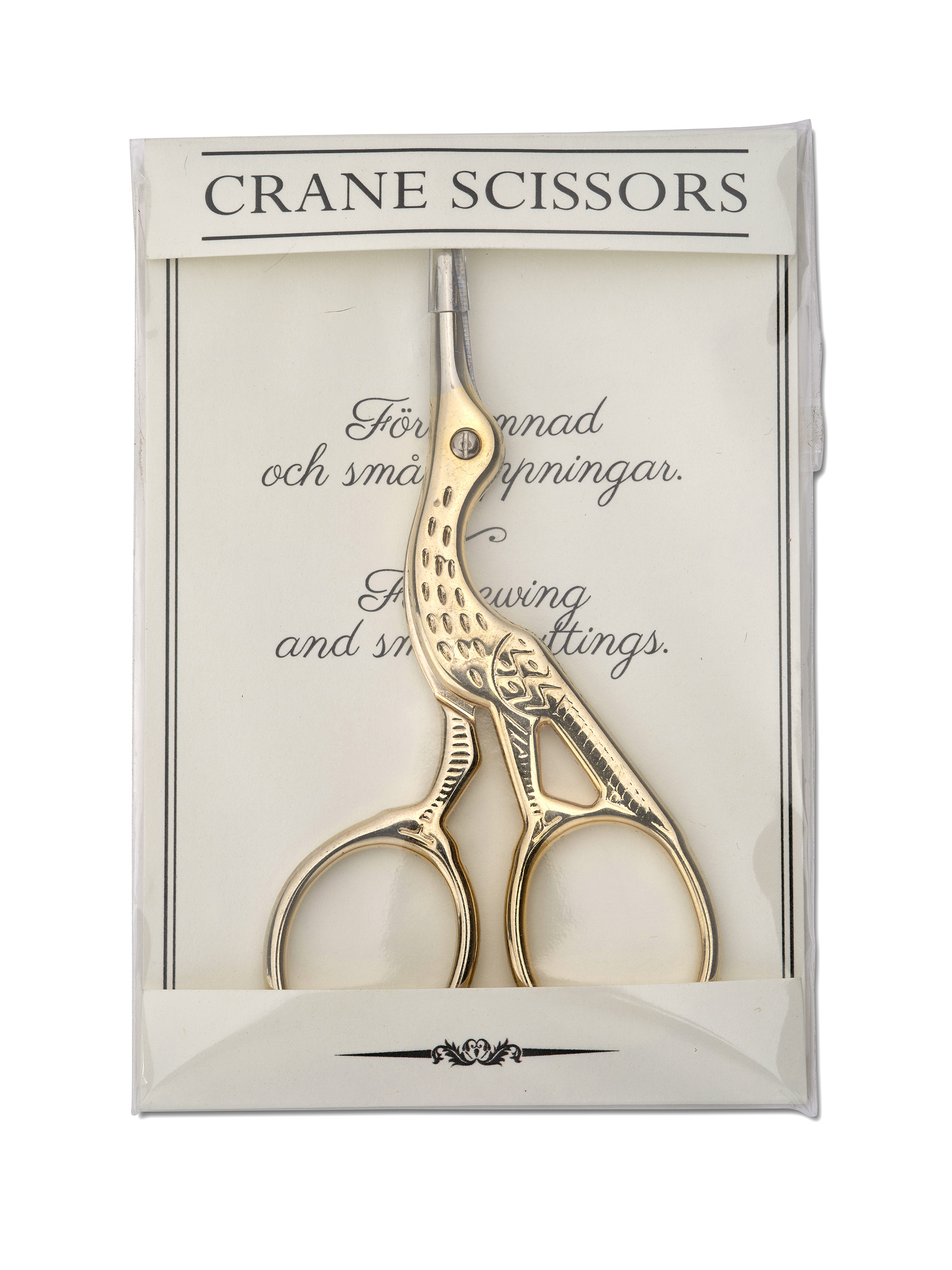 Crane Scissors Gold - 2