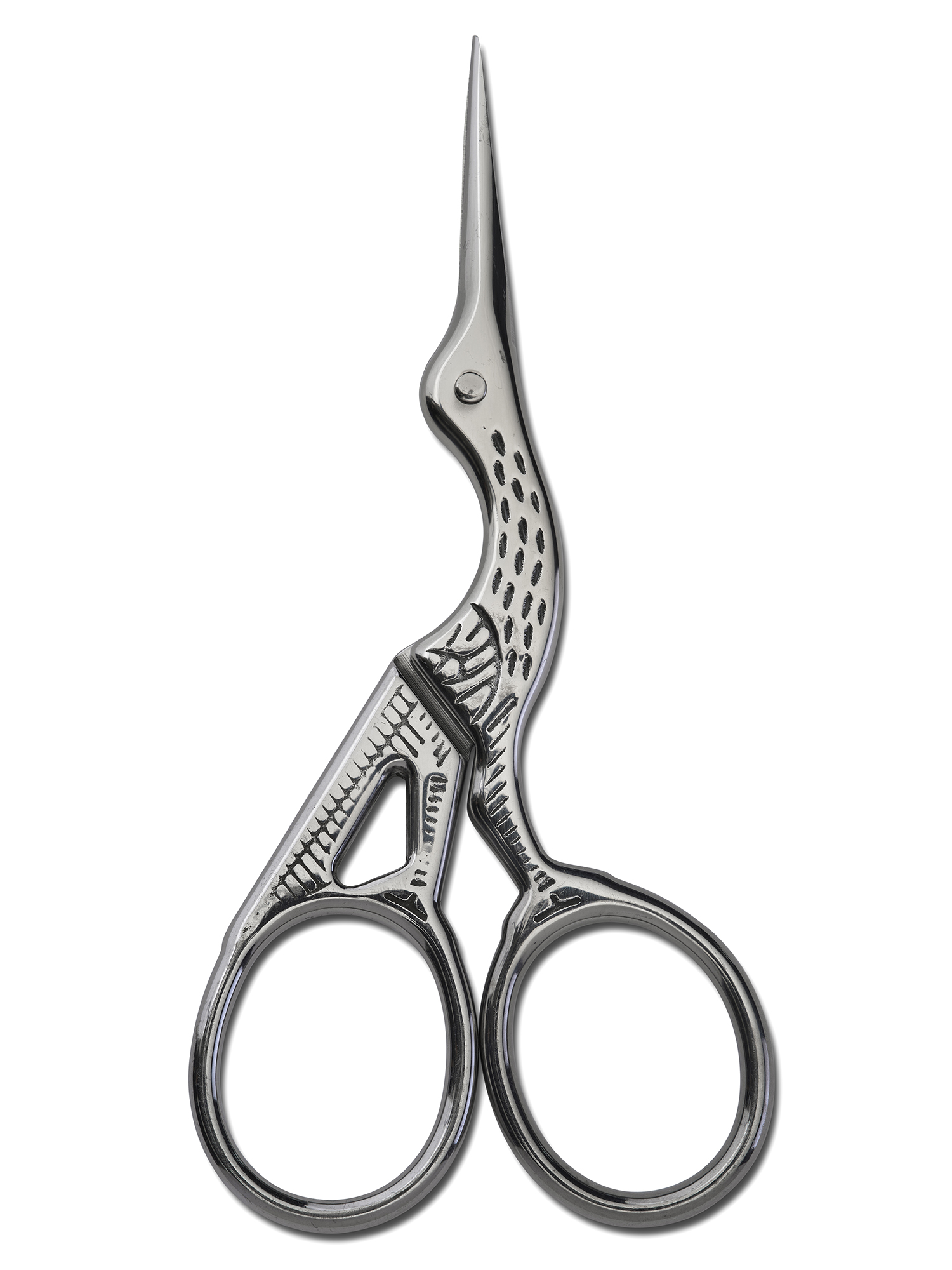 Crane Scissors Silver
