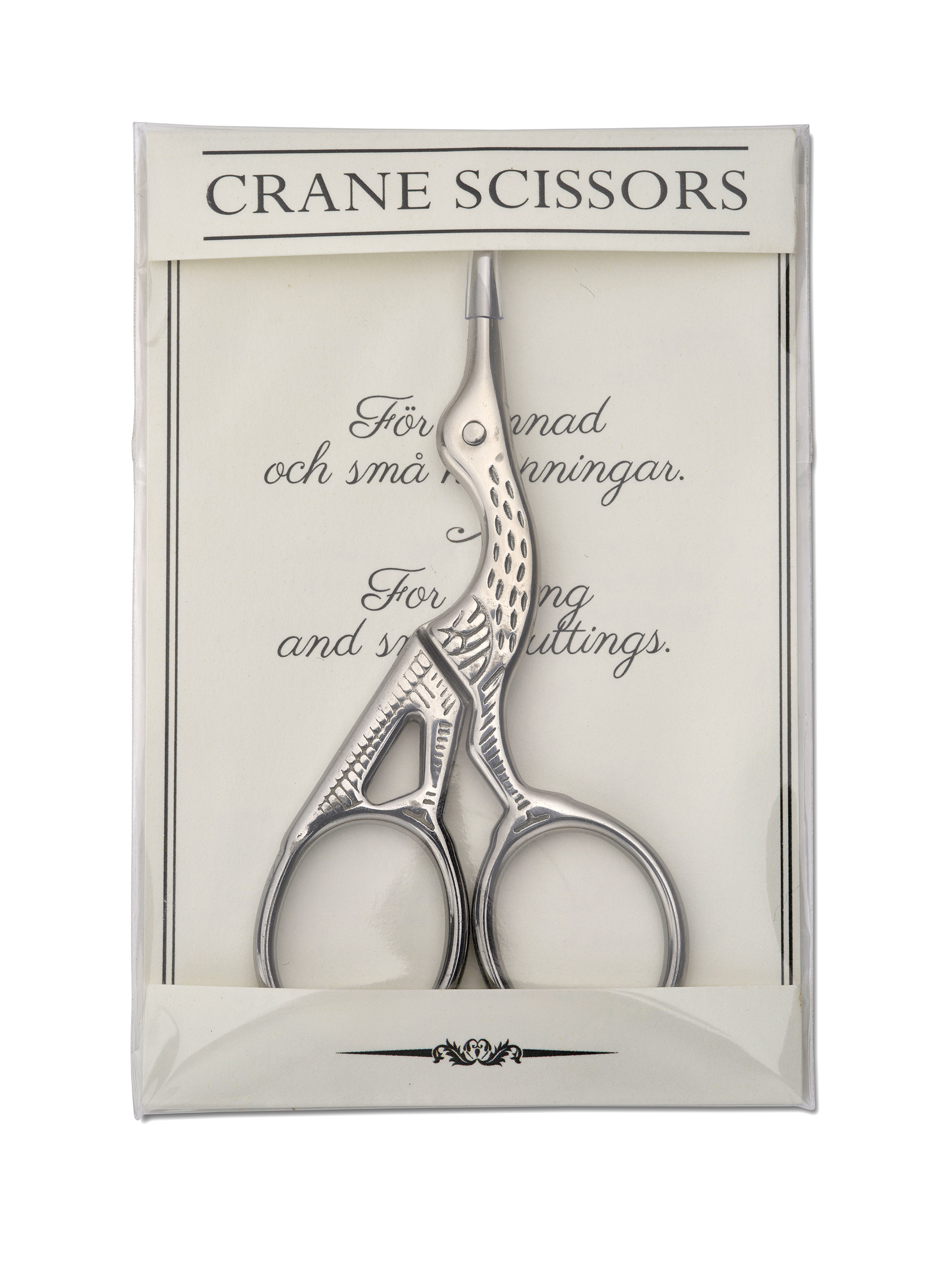 Crane Scissors Silver - 2