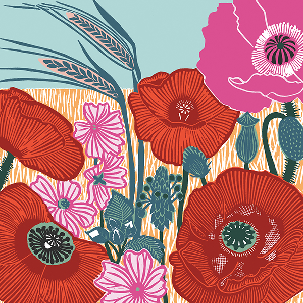 Wild Poppies, Everyday Single Card