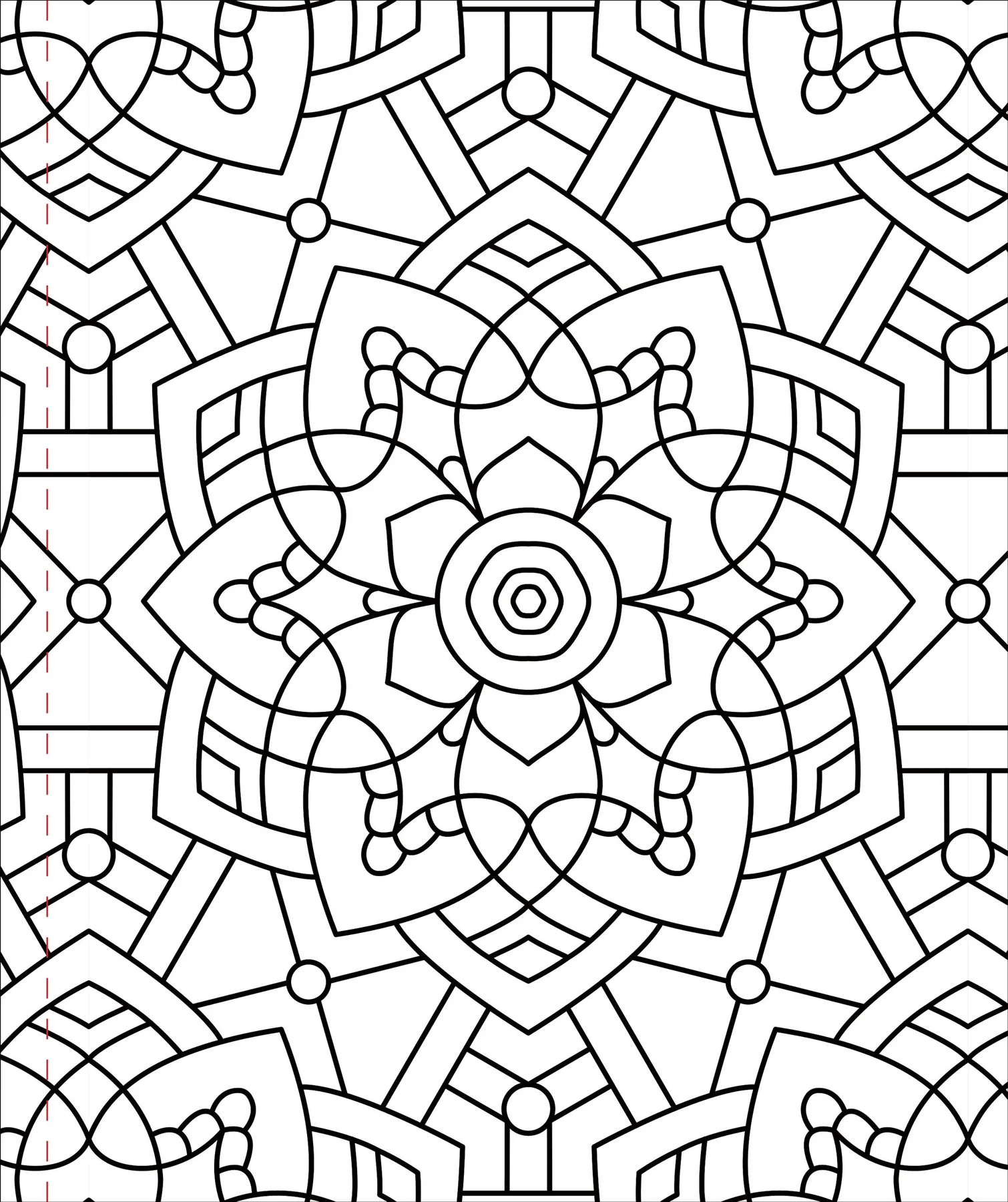 Large Print Coloring Book - Color Me Calm - 5