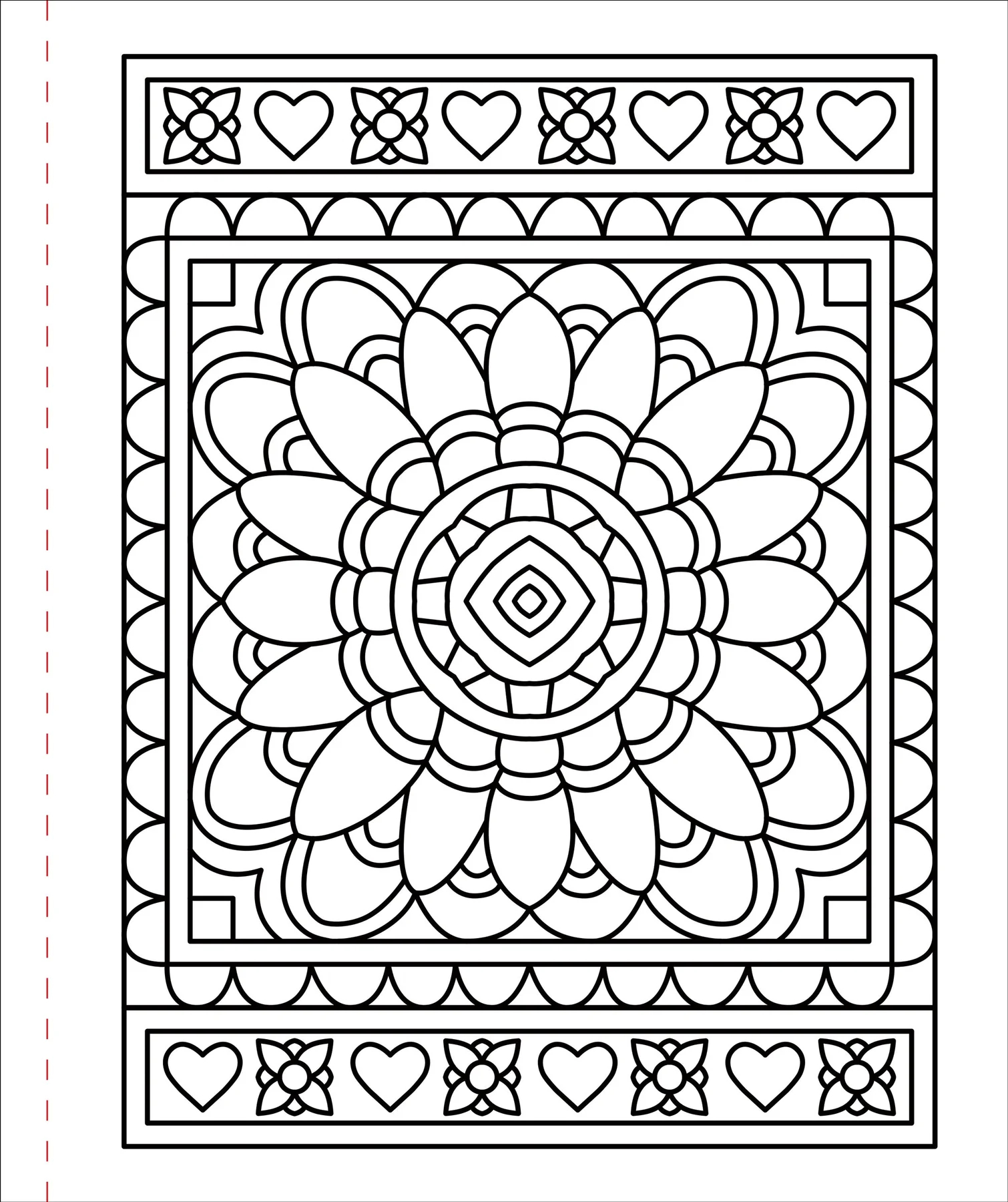 Large Print Coloring Book - Color Me Calm - 2
