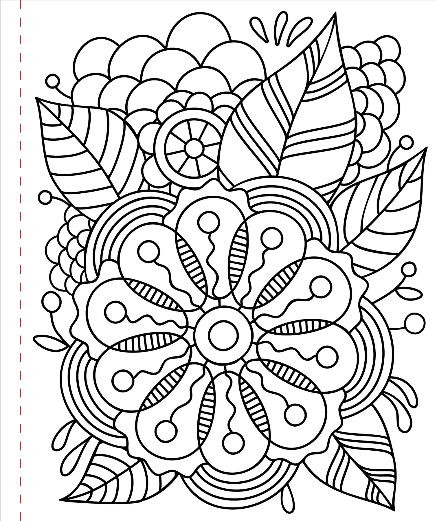 Large Print Coloring Book - Color Me Calm - 3