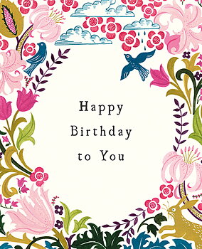 Nature Border, Greeting Card