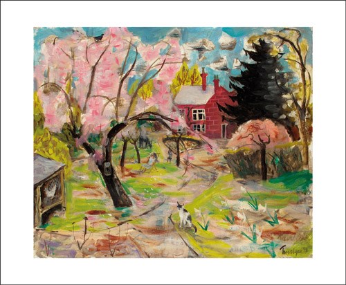 The Cherry Tree, Greeting Card