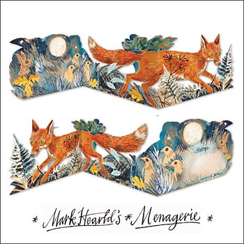 Fox, Die-Cut 3D Card
