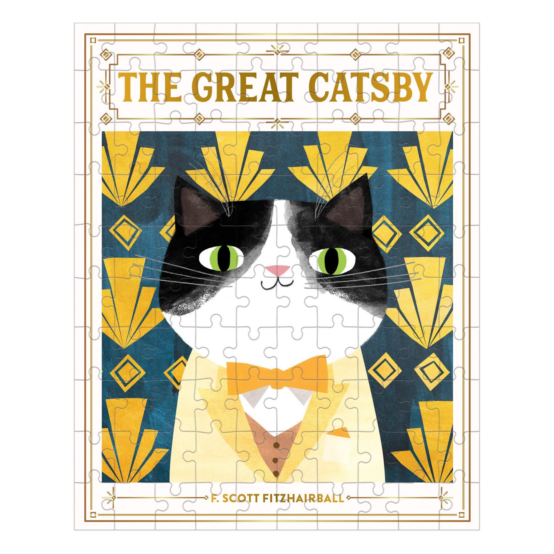 The Great Catsby Bookish Cats 100 Piece Puzzle - 2
