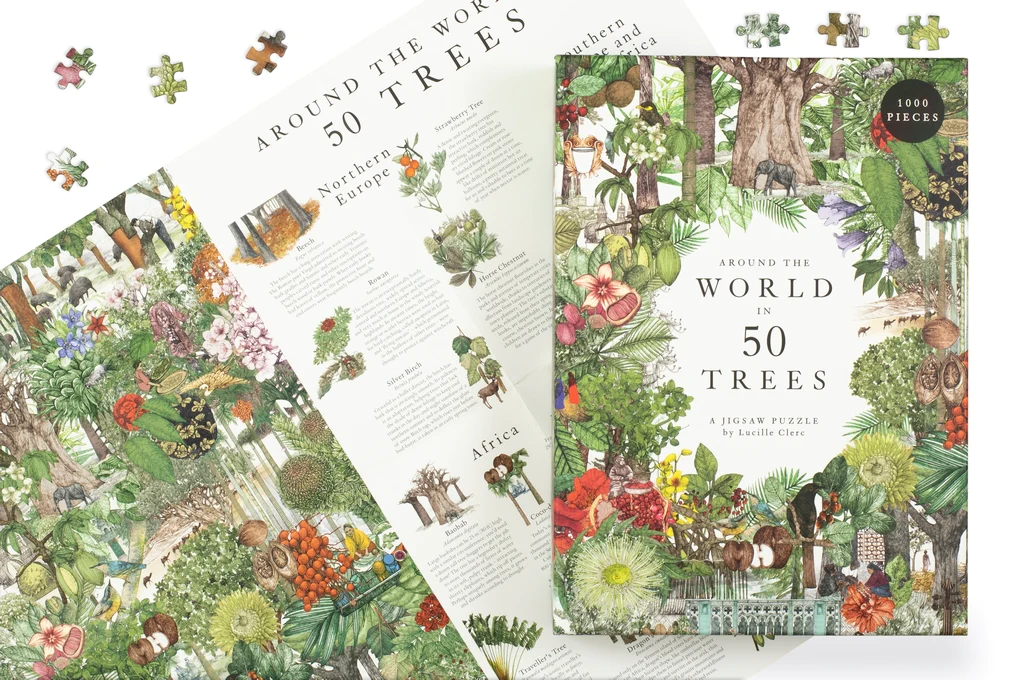 Around the World in 50 Trees A Jigsaw Puzzle - 6