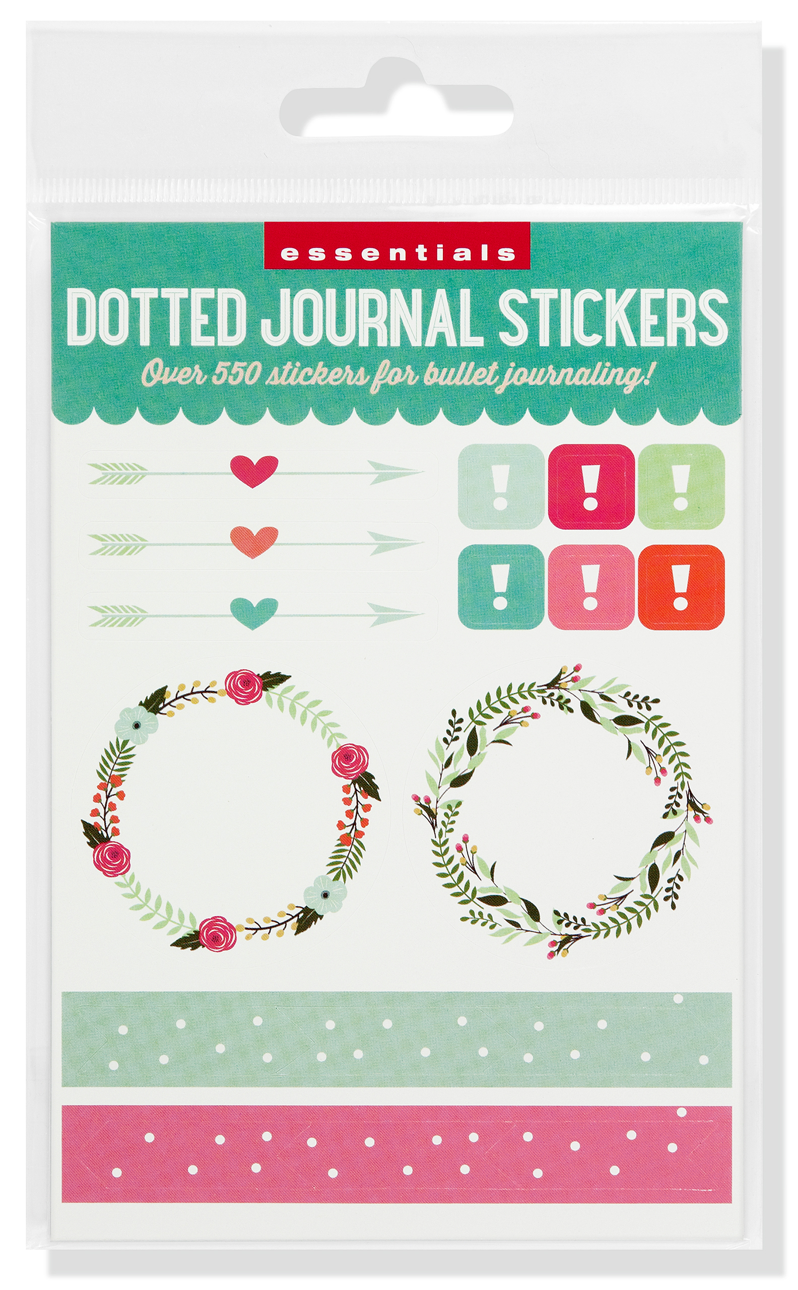 Essentials Dotted Journal Planner Stickers - 12