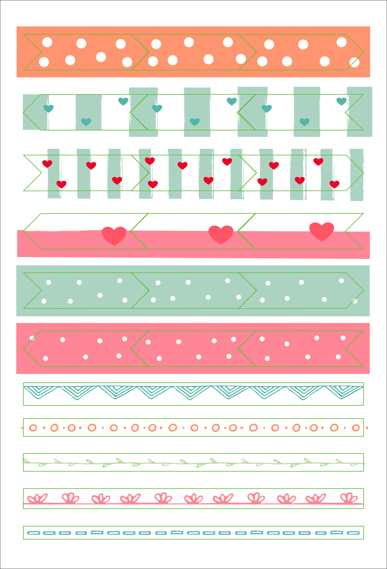 Essentials Dotted Journal Planner Stickers - 11