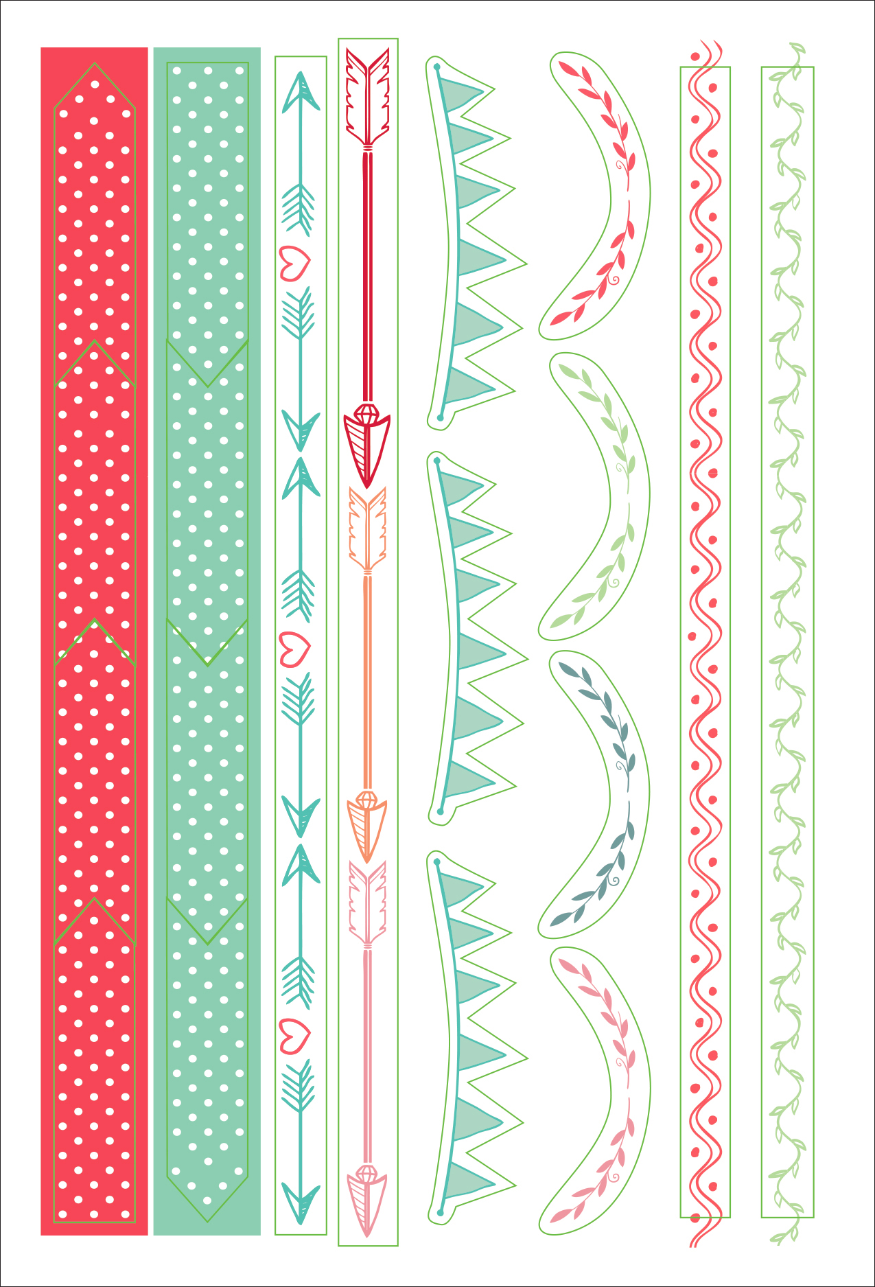Essentials Dotted Journal Planner Stickers - 6