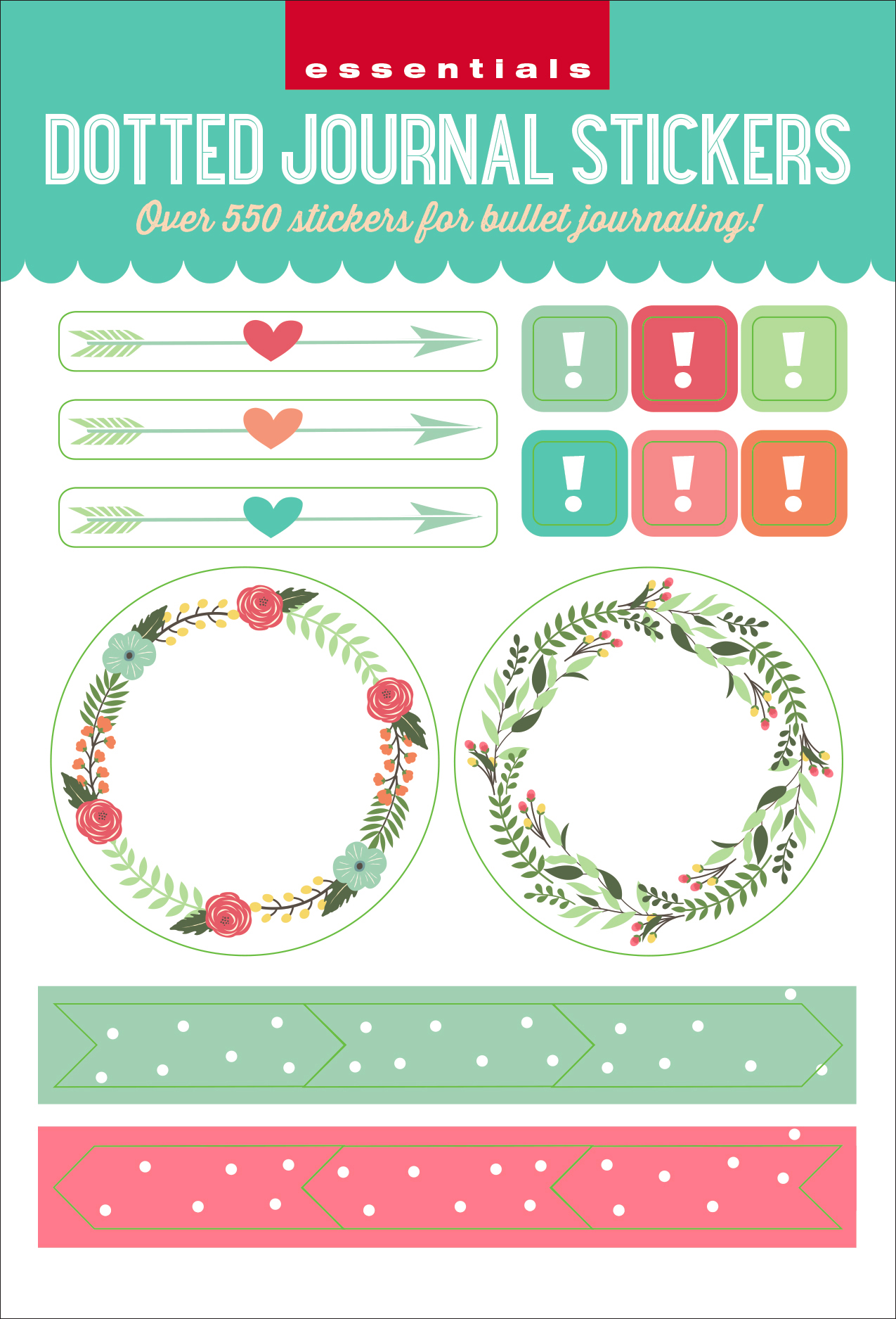 Essentials Dotted Journal Planner Stickers - 2