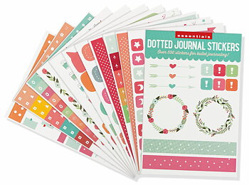 Essentials Dotted Journal Planner Stickers