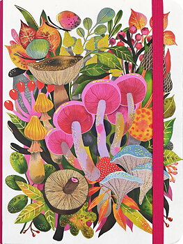 Mushroom Medley Mid Size Journal