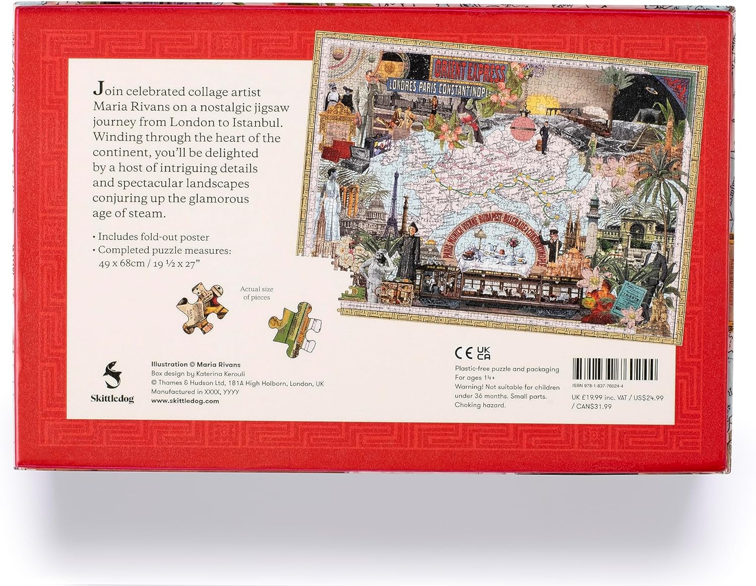 Orient Express, Puzzle 1000pcs - 5