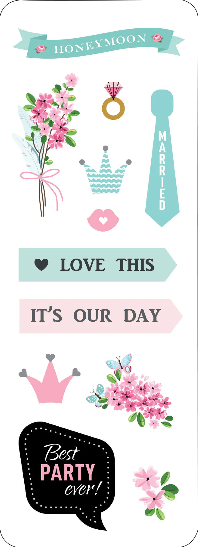 Sticker Set Wedding - 3