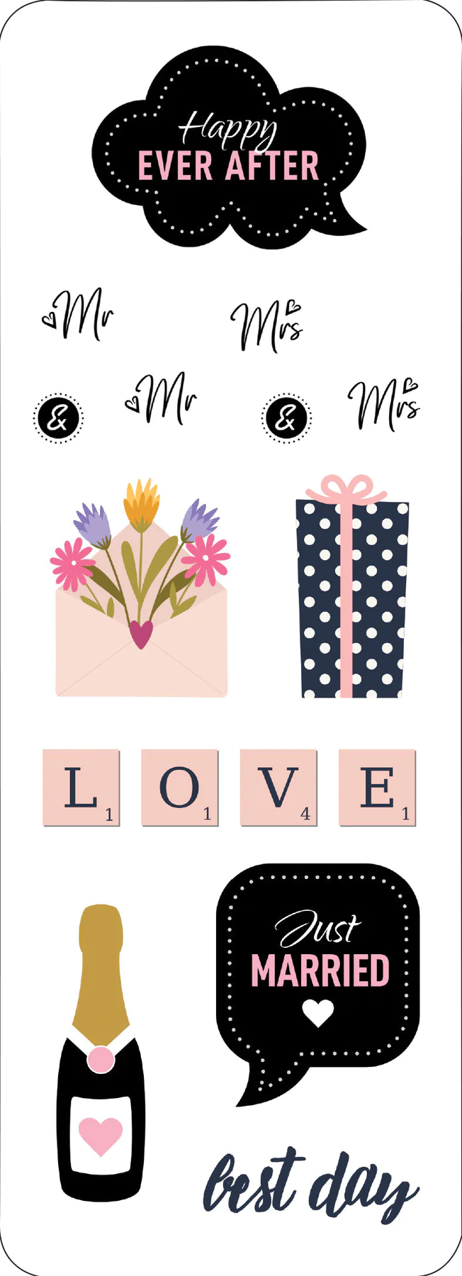 Sticker Set Wedding - 5