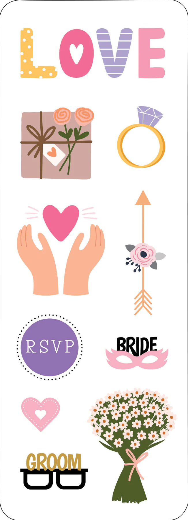 Sticker Set Wedding - 4