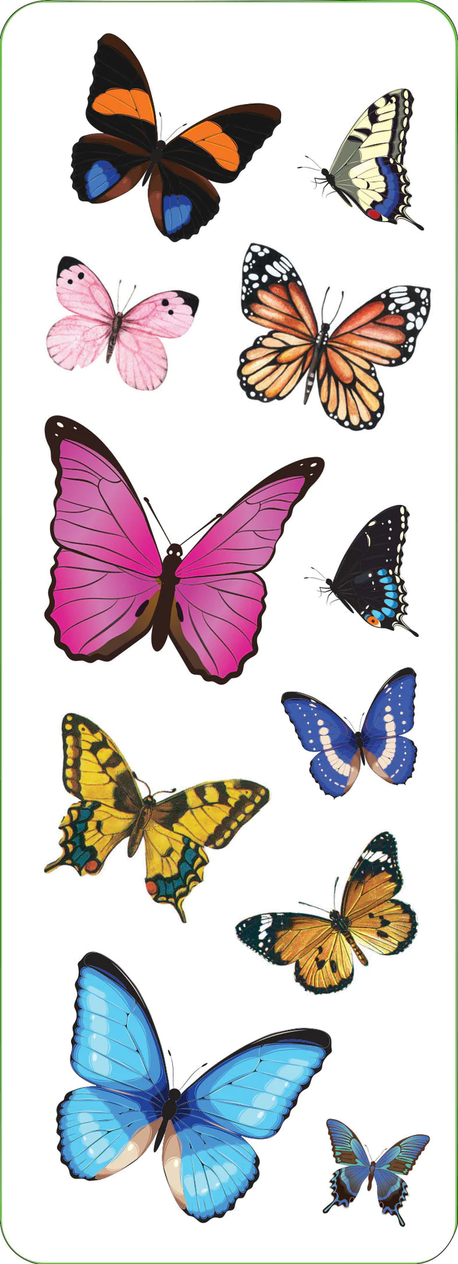 Sticker Set Butterflies - 4