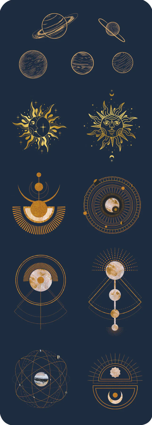 Sticker Set Celestial - 4