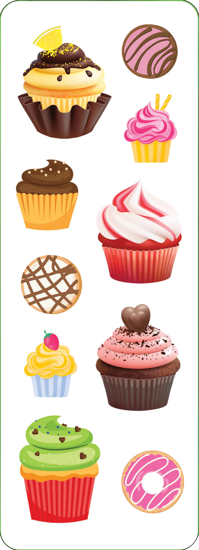 Sticker Set Cupcakes & Donuts - 3