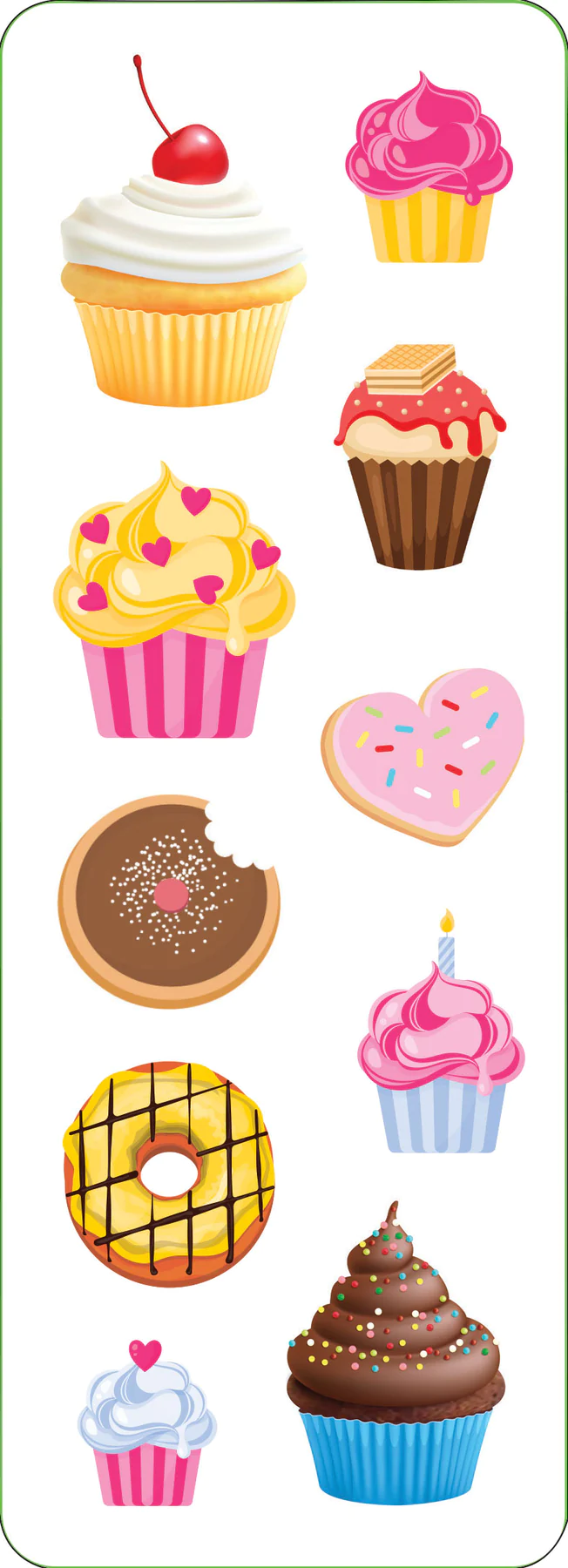 Sticker Set Cupcakes & Donuts - 2