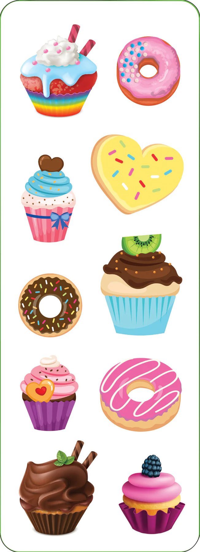 Sticker Set Cupcakes & Donuts - 4