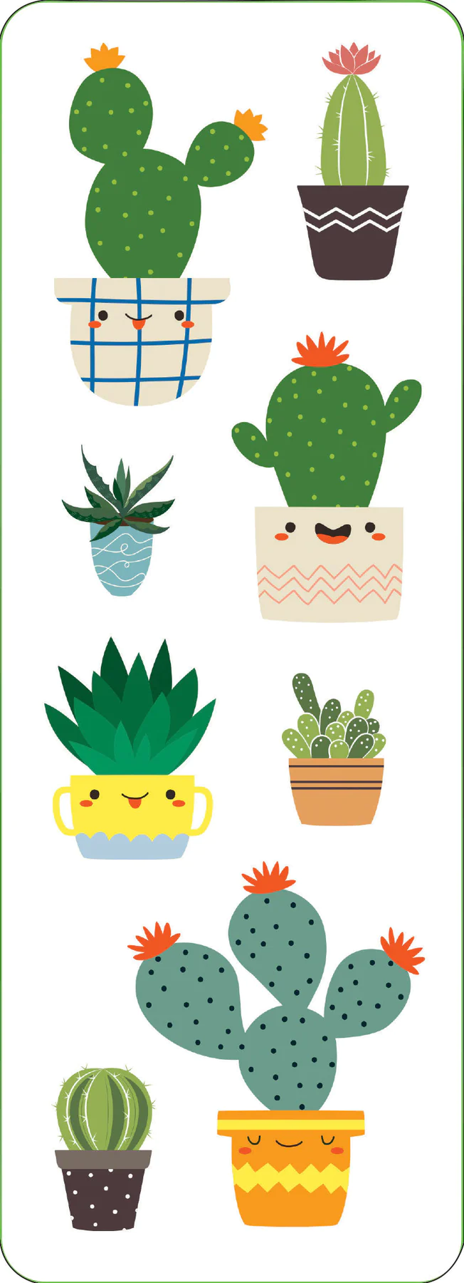 Sticker Set Succulents - 3
