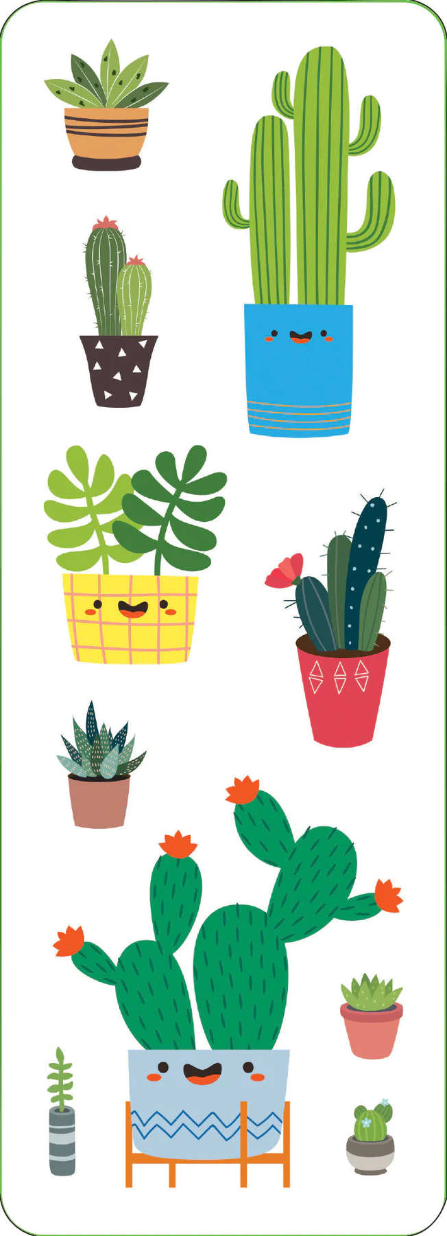 Sticker Set Succulents - 5