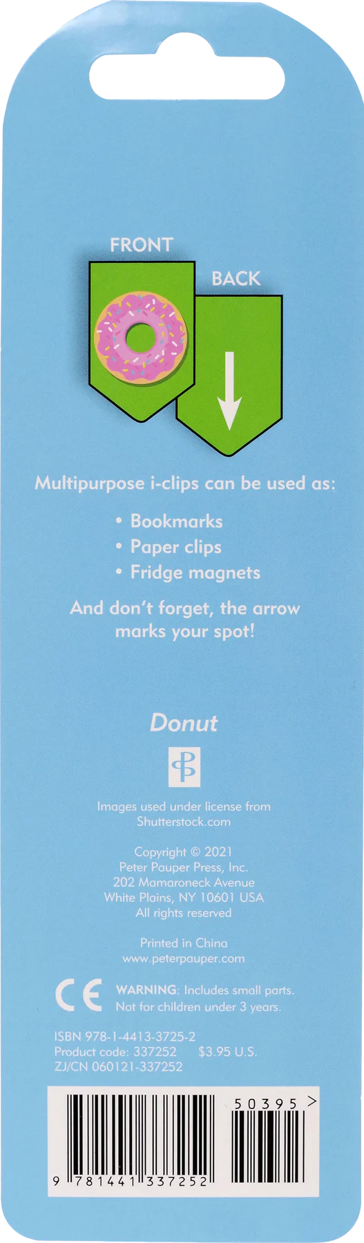 Iclip Bkmk Donuts - 2