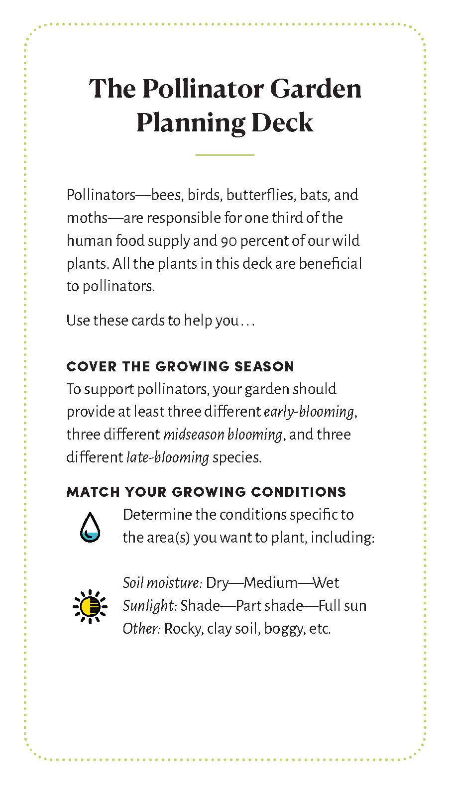 Pollinator Garden Planning Deck - 8