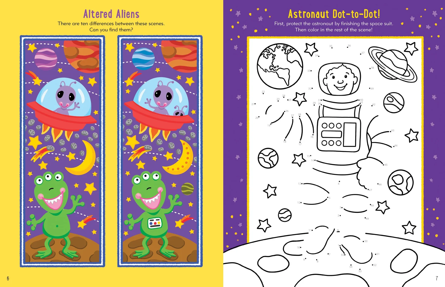 Outer Space Activity Book - 3