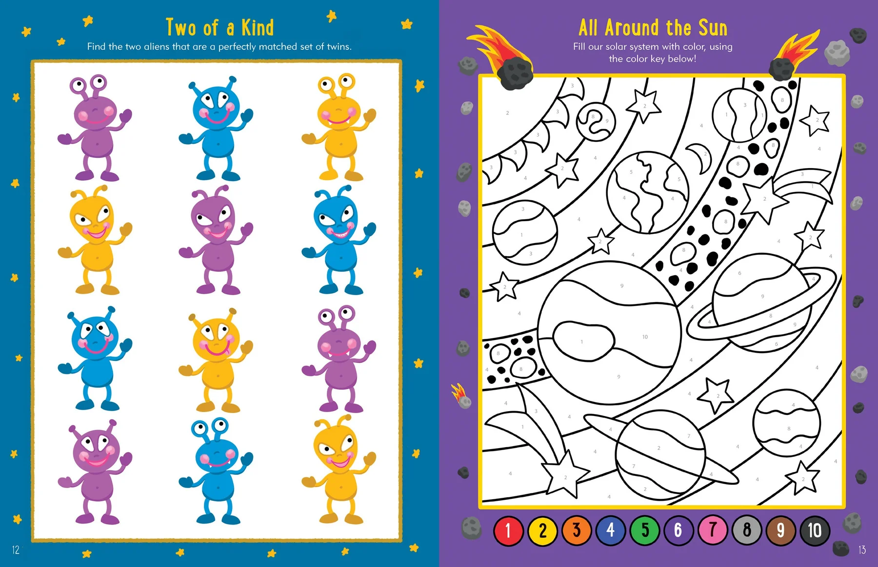 Outer Space Activity Book - 6