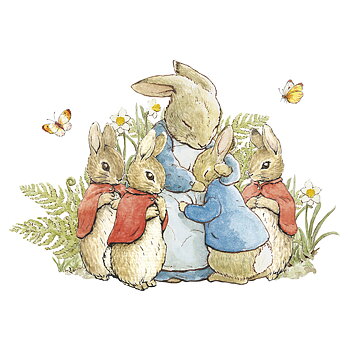 Square Bunnies with Mum