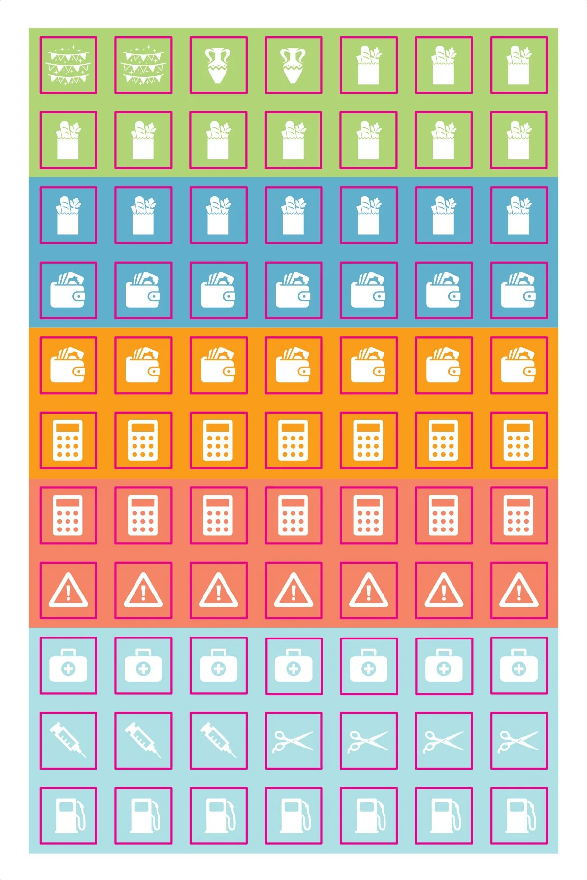 Planner Stickers Home & Family - 10