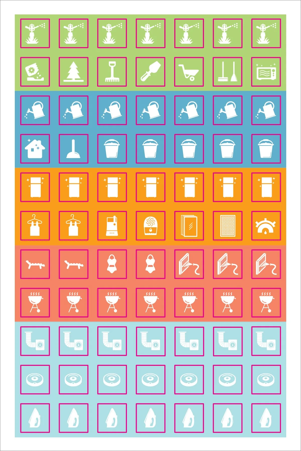 Planner Stickers Home & Family - 3